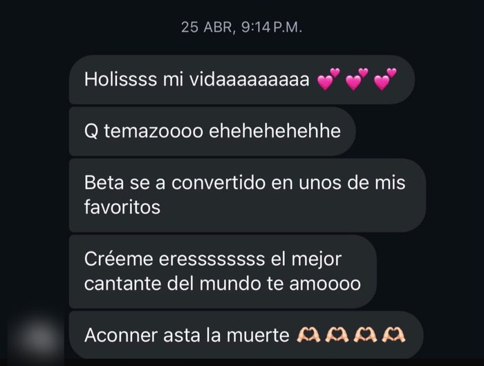 Mensaje: Beta se ha convertido en uno de mis favoritos, Aconner hasta la muerte